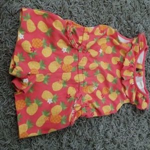 Gymboree Pineapple Romper